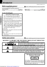 Preview for 2 page of Kenwood DV-502 Instruction Manual