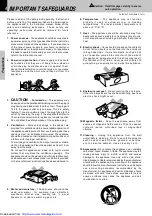 Preview for 4 page of Kenwood DV-502 Instruction Manual