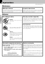 Preview for 10 page of Kenwood DV-705 Instruction Manual