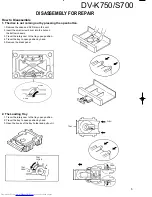 Preview for 5 page of Kenwood DV-S700 Service Manual