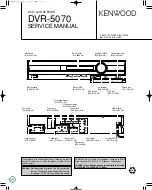 Kenwood DVR-5070 Service Manual preview