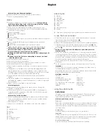 Preview for 4 page of Kenwood FP180 Series Information