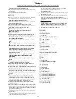 Preview for 99 page of Kenwood FPM800 series Instructions Manual