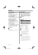 Preview for 8 page of Kenwood HD Radio TUNER Instruction Manual