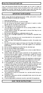 Preview for 2 page of Kenwood HG230 User Manual