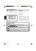 Preview for 2 page of Kenwood HM-537WM Instruction Manual