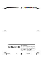 Preview for 24 page of Kenwood HM-537WM Instruction Manual