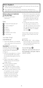 Preview for 4 page of Kenwood HMP50 Instructions Manual