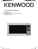 Preview for 1 page of Kenwood K25MW12 Instruction Manual