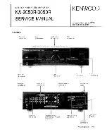 Preview for 1 page of Kenwood KA-2050R Service Manual