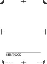 Preview for 28 page of Kenwood KAC-6104D - 600 Watt Max Power Class D Mono Amplifier Instruction Manual