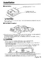 Preview for 11 page of Kenwood KAC-PS150 Instruction Manual