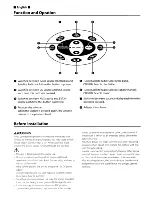 Preview for 2 page of Kenwood KCA-RC60MR Instruction Manual