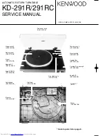 Preview for 2 page of Kenwood KD-291RC Service Manual