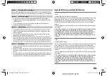 Preview for 5 page of Kenwood KDC-BT278U Quick Start Manual