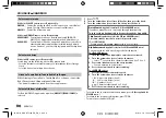 Preview for 12 page of Kenwood KDC-BT510U Instruction Manual