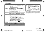 Preview for 39 page of Kenwood kdc-bt700dab Manual For Use And Installation