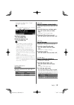 Preview for 49 page of Kenwood KDC-PSW9531 Instruction Manual