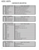 Preview for 4 page of Kenwood KDC-X879 Service Manual