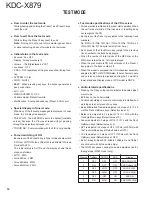 Preview for 14 page of Kenwood KDC-X879 Service Manual