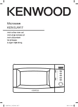 Kenwood KEN SJW17 Instruction Manual preview