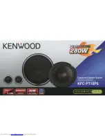 Preview for 5 page of Kenwood KFC-P510PS Instruction Manual