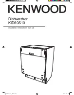 Kenwood KID60B10 Installation Instructions Manual preview