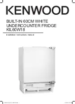 Preview for 9 page of Kenwood KIL60W18 Installation Instructions Manual