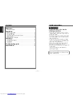 Preview for 2 page of Kenwood KMD-D401 Instruction Manual