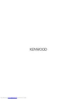 Preview for 16 page of Kenwood KMD-D401 Instruction Manual