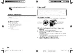 Preview for 64 page of Kenwood KMM-D505DAB Quick Start Manual