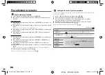 Preview for 72 page of Kenwood KMM-D505DAB Quick Start Manual