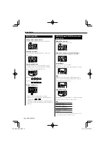 Preview for 10 page of Kenwood KNA-RCDV330 - Wireless Remote For Multimedia Receivers Instruction Manual