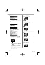 Preview for 35 page of Kenwood KNA-RCDV330 - Wireless Remote For Multimedia Receivers Instruction Manual