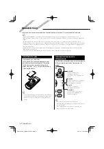 Preview for 8 page of Kenwood KNA-RCDV331 Instruction Manual