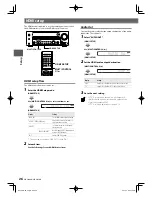 Preview for 26 page of Kenwood KRF-V6400D Instruction Manual