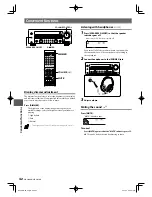 Preview for 42 page of Kenwood KRF-V6400D Instruction Manual