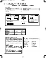 Preview for 2 page of Kenwood KRF-X9080D Service Manual