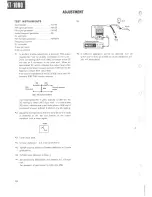 Preview for 10 page of Kenwood KT-1000 Service Manual