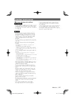 Preview for 27 page of Kenwood KTC-V300E Instruction Manual