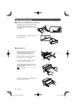 Preview for 8 page of Kenwood KVT-617DVD Installation Manual