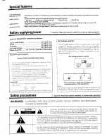 Preview for 3 page of Kenwood KX-W4080 Instruction Manual