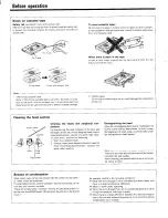 Preview for 6 page of Kenwood KX-W6030 Instruction Manual