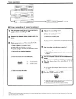 Preview for 22 page of Kenwood KX-W6030 Instruction Manual