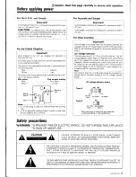 Preview for 3 page of Kenwood KX-W791 Instruction Manual