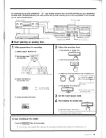 Preview for 17 page of Kenwood KX-W791 Instruction Manual