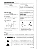 Preview for 3 page of Kenwood KX-W8010 Instruction Manual