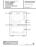 Kenwood LS-M909 Service Manual preview