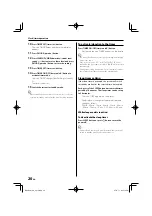 Preview for 20 page of Kenwood M-303USB Instruction Manual