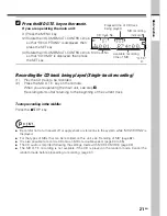 Preview for 21 page of Kenwood MDX-G3 Instruction Manual